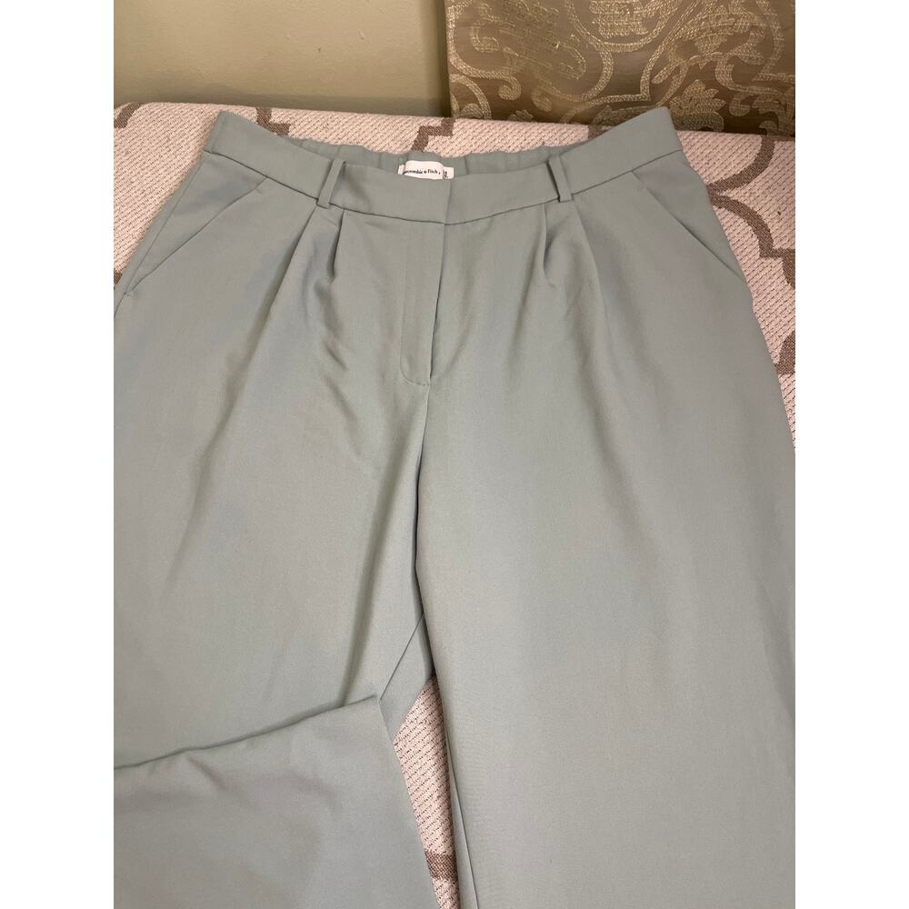 Abercrombie & Fitch Curve Love A&F Sloane Tailored Wide Leg Pant, size 18 short - Picture 15 of 15